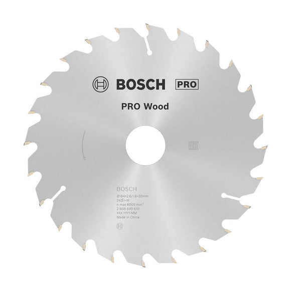 PRO Wood Circular Saw Blade, 184 x 2.6 x 30 mm, T24 - image 01
