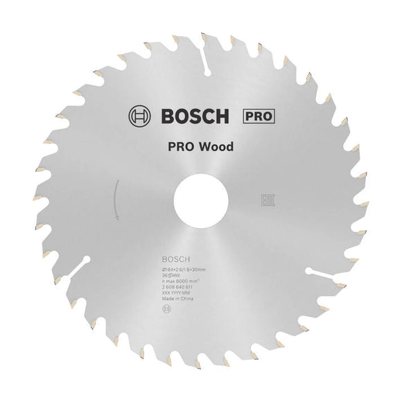 PRO Wood Circular Saw Blade, 184 x 2.6 x 30 mm, T36 - image 01