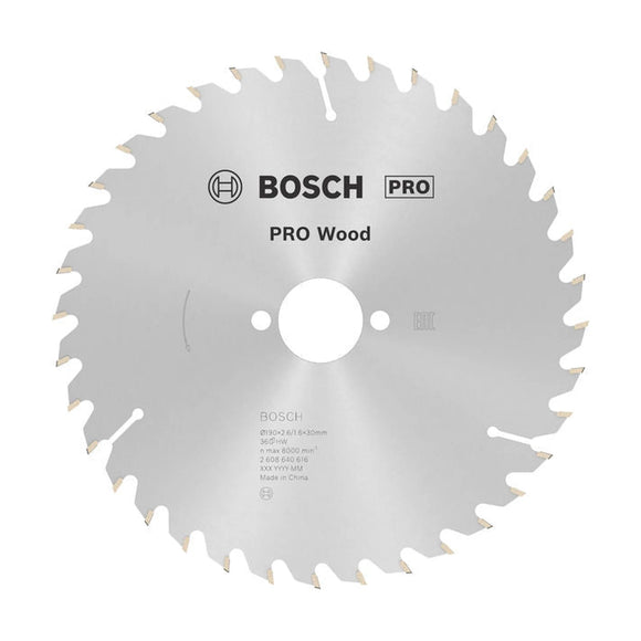 PRO Wood Circular Saw Blade, 190 x 2.6 x 30 mm, T36 - image 01