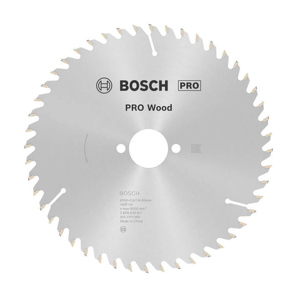 PRO Wood Circular Saw Blade, 190 x 2.6 x 30 mm, T48 - image 01