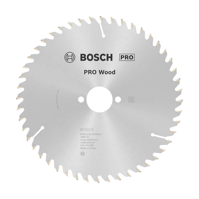 PRO Wood Circular Saw Blade, 190 x 2.6 x 30 mm, T48 - image 01