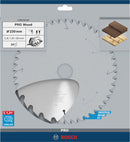 PRO Wood Circular Saw Blade, 230 x 2.8 x 30 mm, T24-2