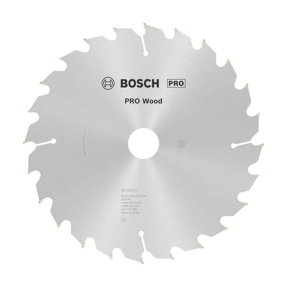 PRO Wood Circular Saw Blade, 230 x 2.8 x 30 mm, T24 - image 01