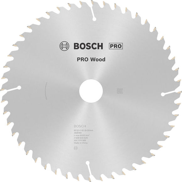 PRO Wood Circular Saw Blade, 230 x 2.8 x 30 mm, T48