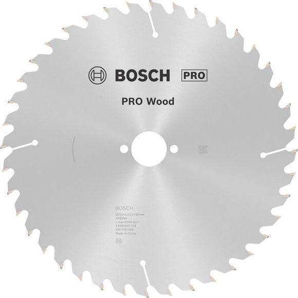 PRO Wood Circular Saw Blade, 250 x 3.2 x 30 mm, T40