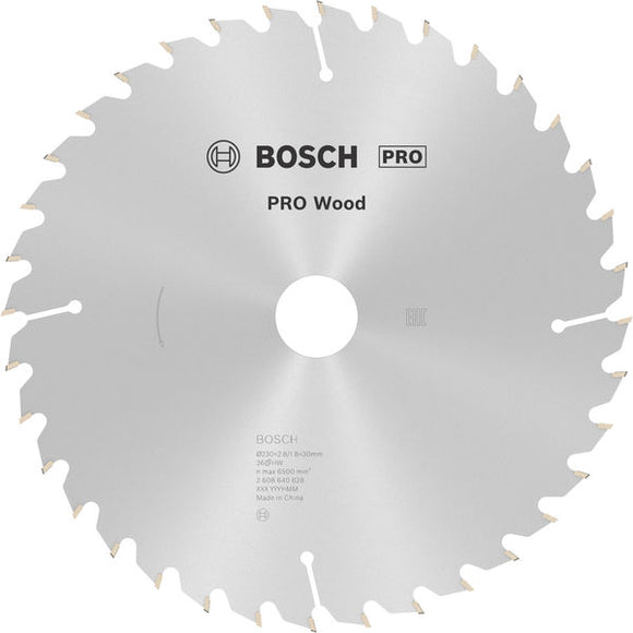 PRO Wood Circular Saw Blade, 230 x 2.8 x 30 mm, T36