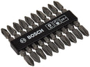 Bosch 10-piece double ended bit set PH2/PH2-2