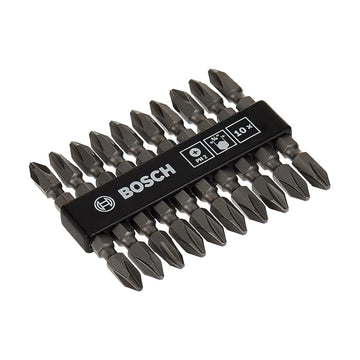 Bosch 10-piece double ended bit set PH2/PH2 - image 02