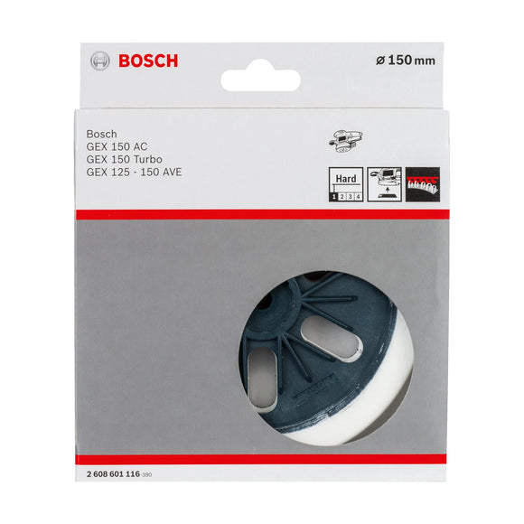 Sanding pad Hard for random orbital sanders, 150 mm - image 02