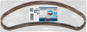 Bosch Sanding belt Best for Wood 100 x 610 mm, 120 Grit, 10 pc - 0
