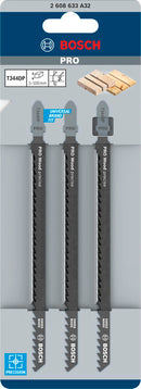 PRO Wood precise T344DP Jigsaw Blade, 152 mm, 3 pcs
 3 pc (cuts at accurate angles)-2