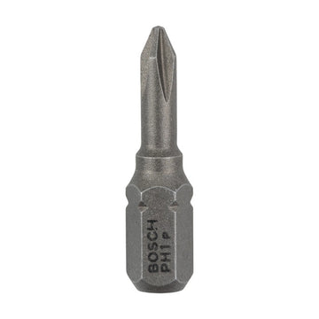 Bosch Screwdriver bit Extra Hard PH 1, 25 mm, 25 pc, plastic bag - image 01