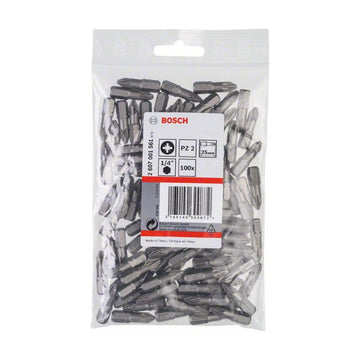 Bosch Screwdriver bit Extra Hard PZ2 25mm 100pcs - image 02