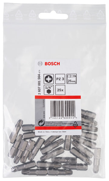Bosch Screwdriver bit Extra Hard - 0