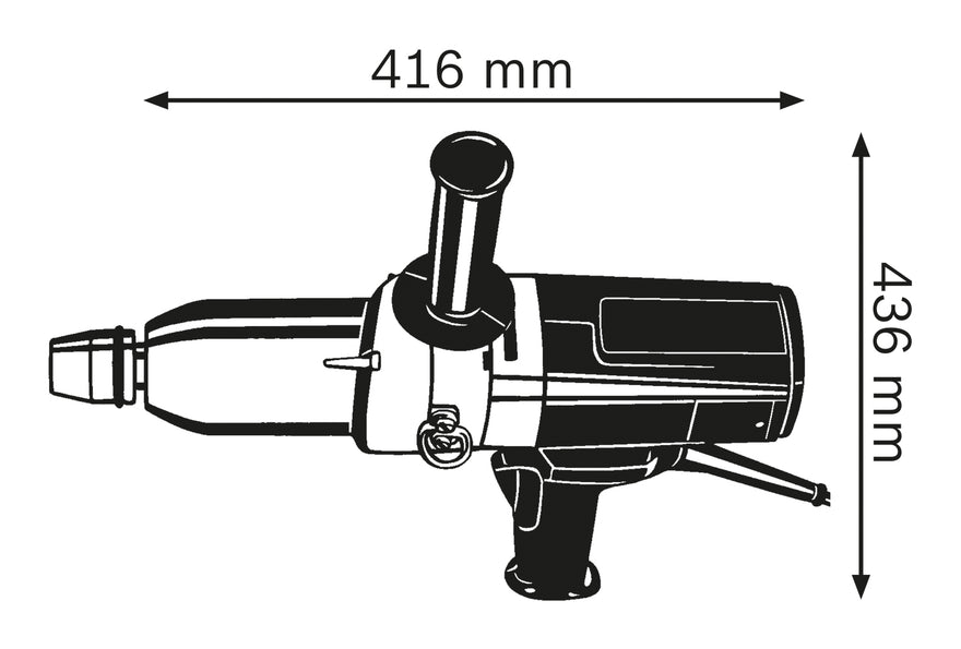 Bosch Impact Wrench GDS 24 - 0