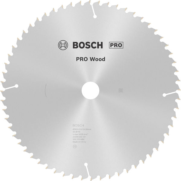 PRO Wood Circular Saw Blade, 305 x 2.5 x 30 mm, T60
