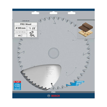 PRO Wood Circular Saw Blade, 305 x 2.5 x 30 mm, T60 - image 02