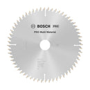PRO Multi Material Circular Saw Blade, 216 x 2.5 x 30 mm, T60 - image 01