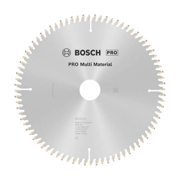 PRO Multi Material Circular Saw Blade, 216 x 2.5 x 30 mm, T80 - image 01
