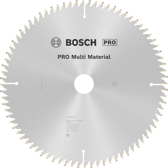 PRO Multi Material Circular Saw Blade, 254 x 3.2 x 30 mm, T80