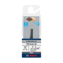 PRO Router Straight Bit, Two Flutes, Ø 1/4? x L 5/8?, Shank 1/4?
, D1 6,35 mm, L 16 mm, G 48 mm - image 02