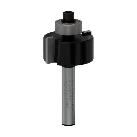 PRO Router Bit Rabbeting, 1/4?, Shank 1/4?
, D1 25,4 mm, L 12,7 mm, G 54 mm - image 01