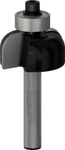 PRO Router Bit Cove, R 1/4?, Shank 1/4?
 R1 6,3 mm, D 25,4 mm, L 12,7 mm, G 54 mm-1