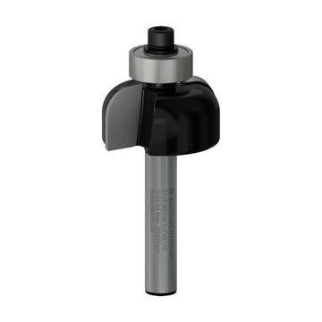 PRO Router Bit Cove, R 1/4?, Shank 1/4?
 R1 6,3 mm, D 25,4 mm, L 12,7 mm, G 54 mm - image 01