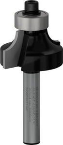 PRO Router Bit Rounding Over, R 1/4?, Shank 1/4?
 R1 6,3 mm, D 25,4 mm, L 13,2 mm, G 54 mm-1