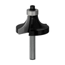 PRO Router Bit Rounding Over, R 1/2?, Shank 1/4?
, R1 12,7 mm, D 38,1 mm, L 18,6 mm, G 60 mm - image 01