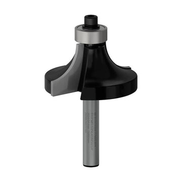 PRO Router Bit Rounding Over, R 1/2?, Shank 1/4?
, R1 12,7 mm, D 38,1 mm, L 18,6 mm, G 60 mm - image 01