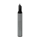 PRO Router Bit V-Groove, 90° x Ø 1/4 Shank 1/4 D1 6,3 mm, L 9,2 mm, G 45 mm, 90° - image 01