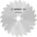 PRO Wood Circular Saw Blade, 160 x 1.8 x 20 mm, T24-1