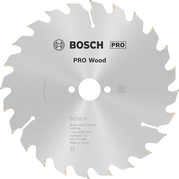 PRO Wood Circular Saw Blade, 160 x 1.8 x 20 mm, T24