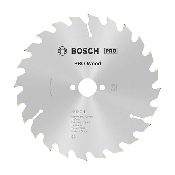 PRO Wood Circular Saw Blade, 160 x 1.8 x 20 mm, T24 - image 01