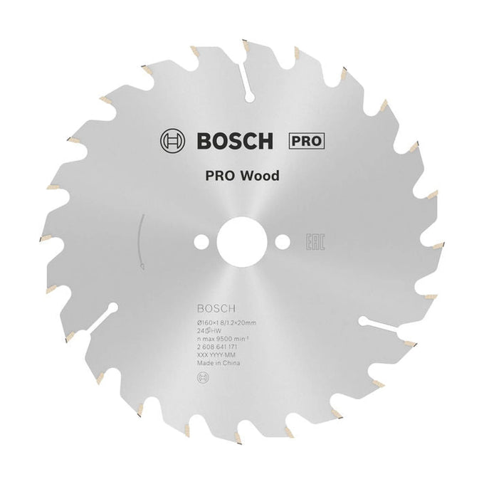 PRO Wood Circular Saw Blade, 160 x 1.8 x 20 mm, T24 - image 01