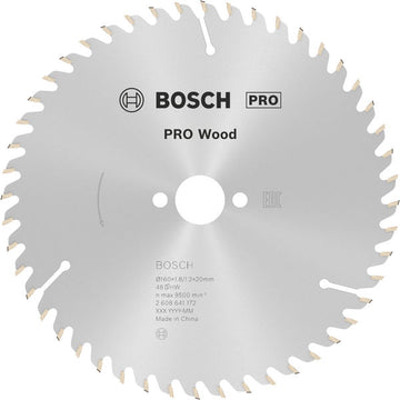 PRO Wood Circular Saw Blade, 160 x 1.8 x 20 mm, T48