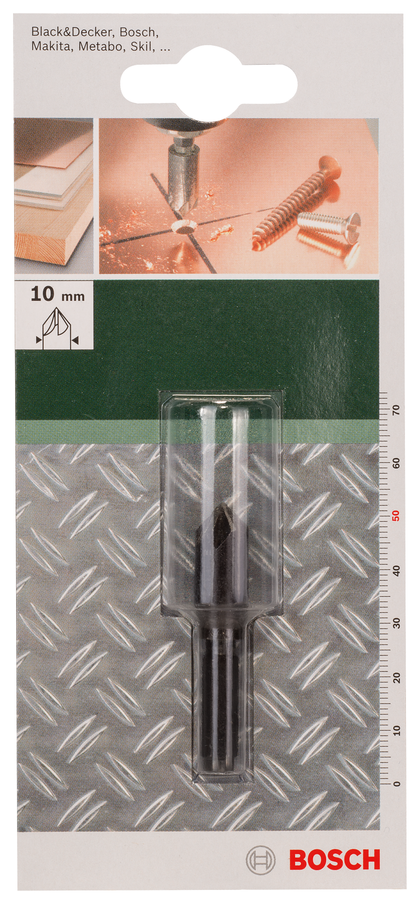 Tool steel countersink bits 10,0 mm, M5 - 0