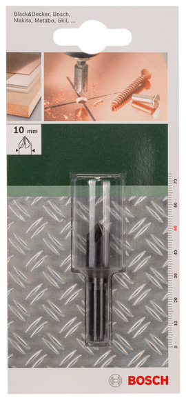 Tool steel countersink bits 10,0 mm, M5 - 0