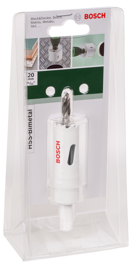 HSS bi-metal hole saw 20 mm - 0