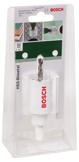 HSS bi-metal hole saw 32 mm - 0