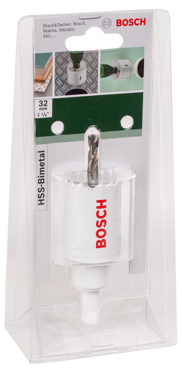 HSS bi-metal hole saw 32 mm - 0