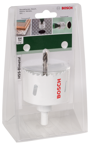 HSS bi-metal hole saw 64 mm - 0