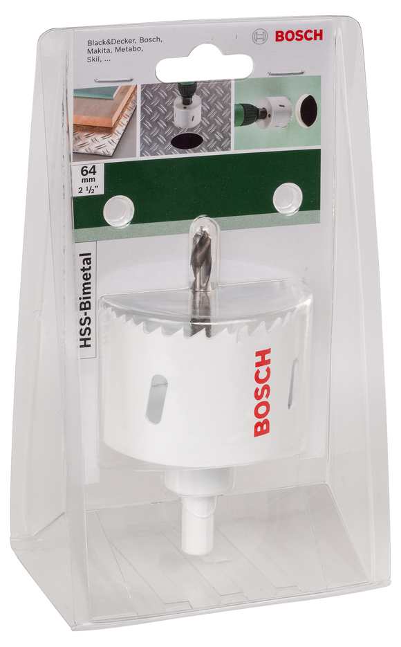 HSS bi-metal hole saw 64 mm