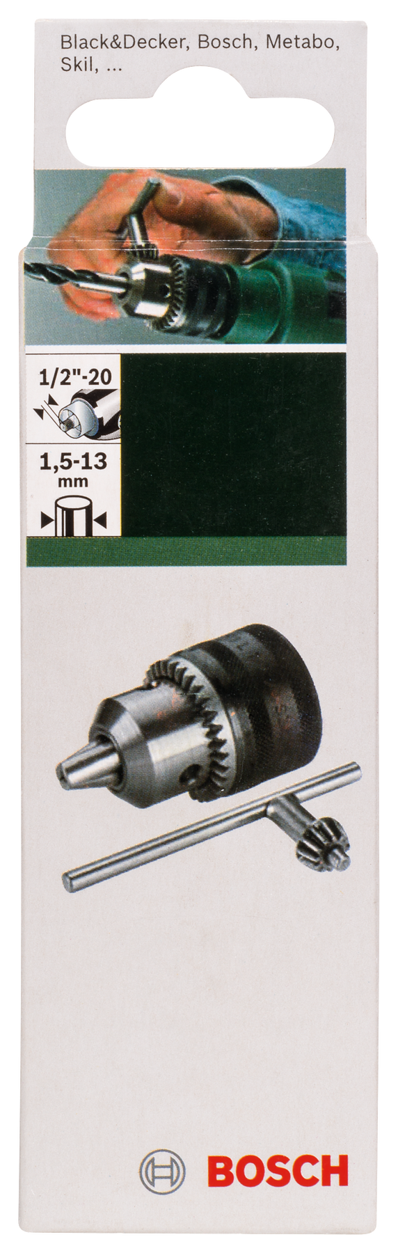 Bosch Keyed chucks up to 13 mm