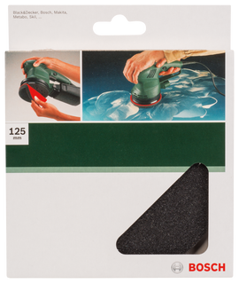 Polishing sponge for random orbital sanders, 125 mm Hook & Loop - 0