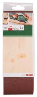 Sanding bel red quality for belt sanders, 75 x 457 mm, 60, 3 pc-2