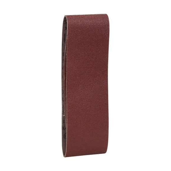 Sanding belt red quality for belt sanders, 75 x 533 mm, 60, 80, 100, 3 pc - image 01
