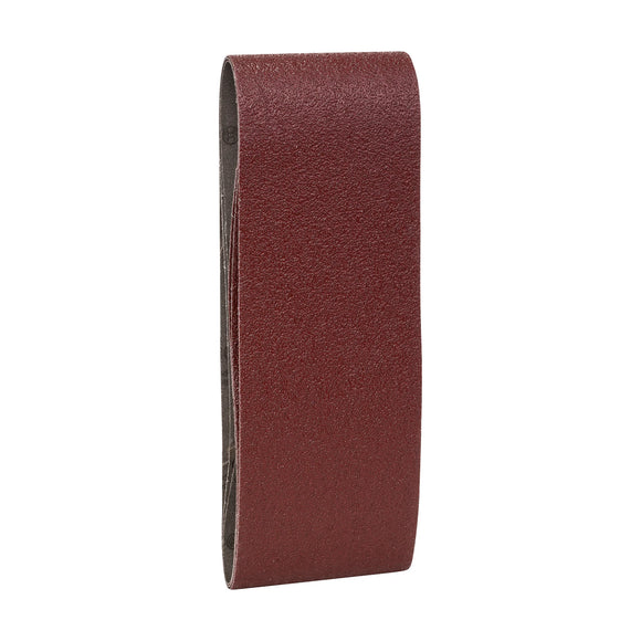 Bosch sanding belt set for belt sanders, red quality 100 x 610 mm, 40, 3 pc - image 01