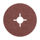 Bosch fibre sanding disc set for angle grinders, aluminium oxide 115 mm, 36, 5 pc - image 01